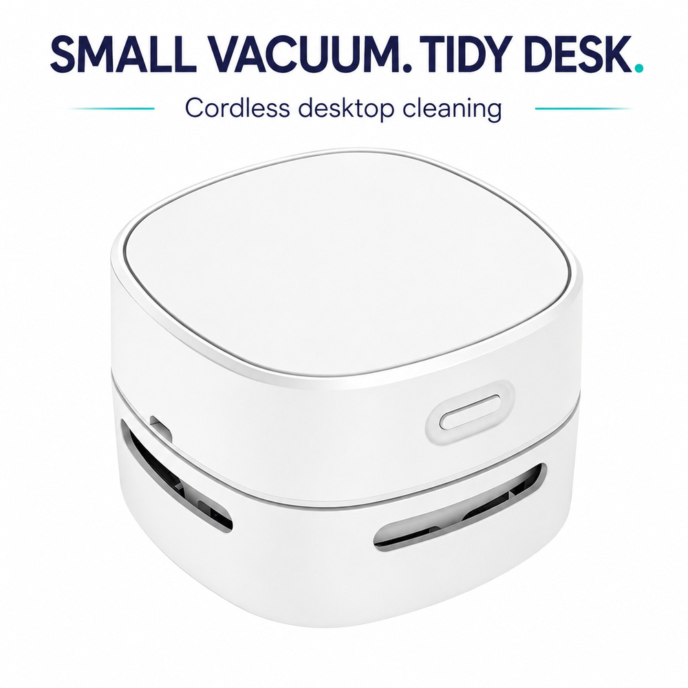Mini Desktop Vacuum Cleaner For Eraser Dust - Mini odkurzacz biurkowy bezprzewodowy, ręczny odkurzacz
