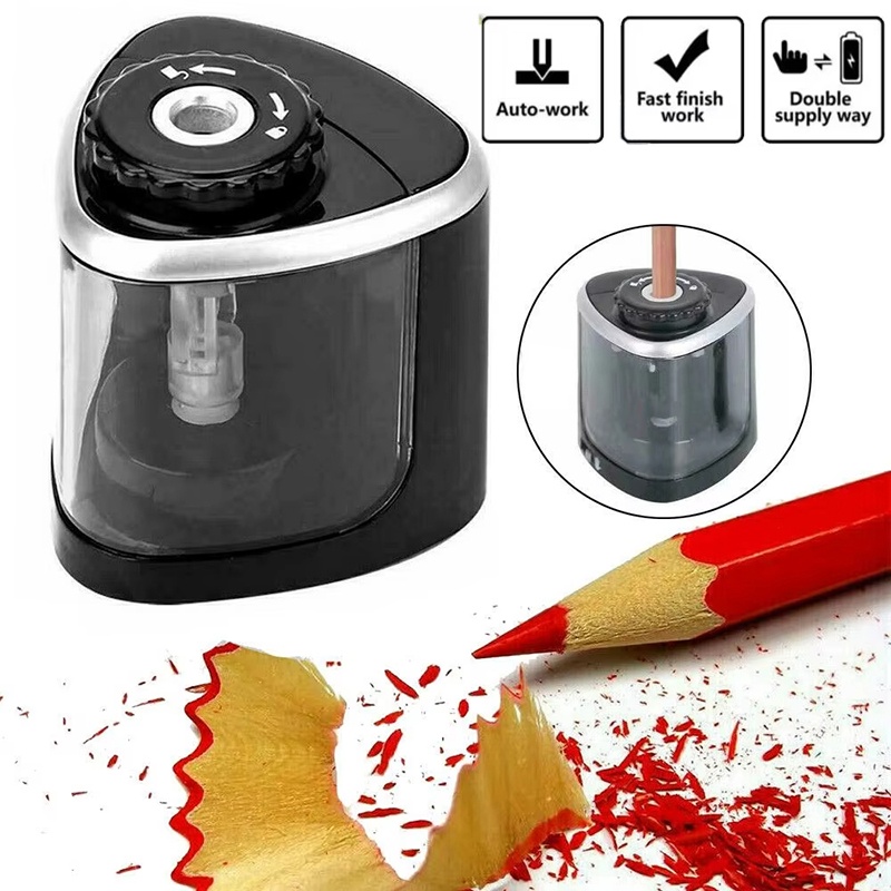 Electric Pencil Sharpener Usb - Elektryczna temperówka do ołówków, przenośna, automatyczna,