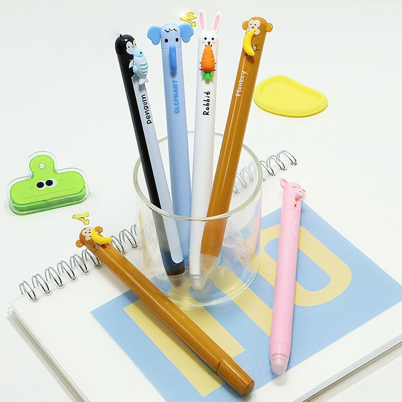 Retractable Eraser Pen Click - Nowe długopisy z gumką w kształcie