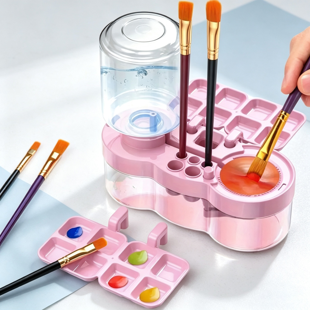 Writing Tools - Wielofunkcyjny przenośny czyścik do pędzli z