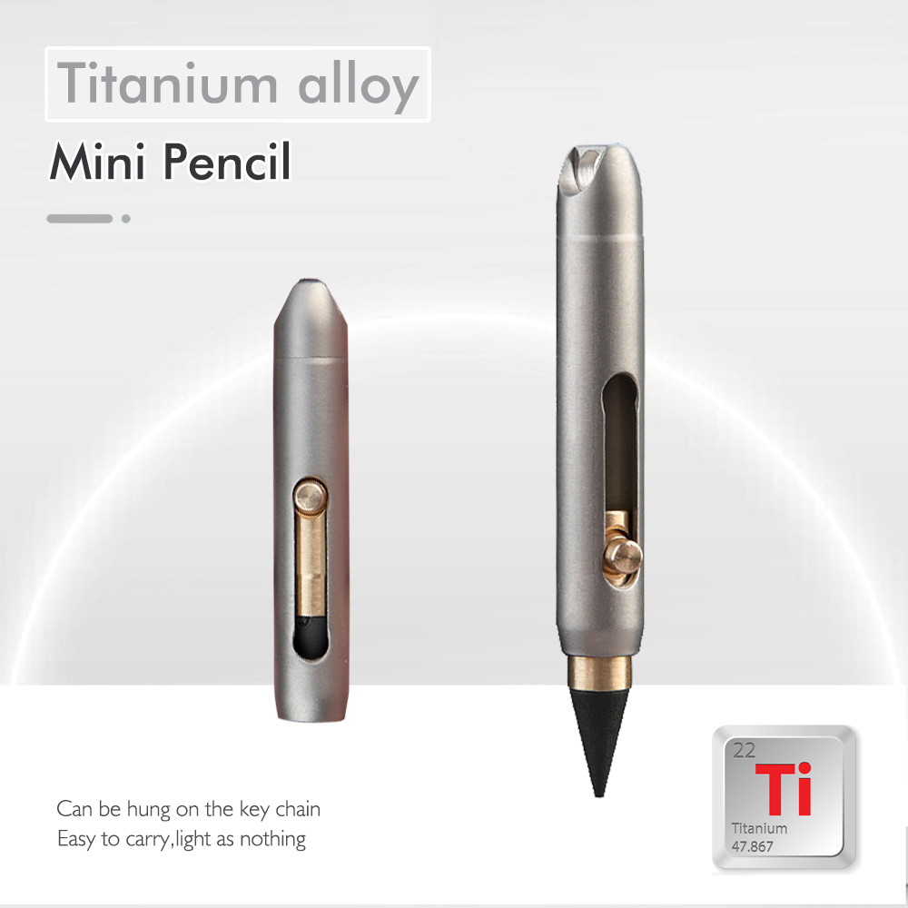 Writing Tools - Nowy Wieczny Ołówek ze Stopu Tytanu,