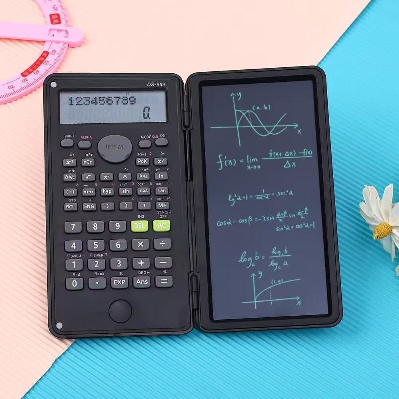 Scientific Calculator For Secondary School - Kalkulator naukowy ze składanym tabletem LCD