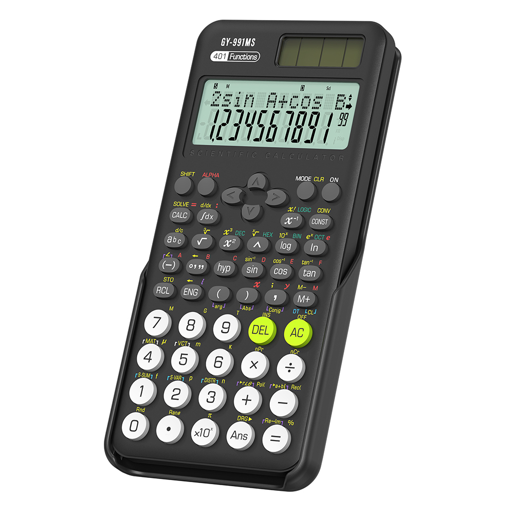 Scientific Calculator For Secondary School - Szkolny kalkulator naukowy 991MS 401 Funkcje
