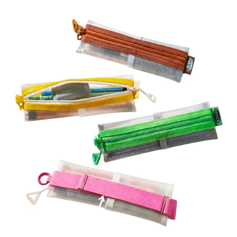 Przezroczysty piórnik z siatki – Clear Mesh Pencil Pouch For Exam recenzja i cena