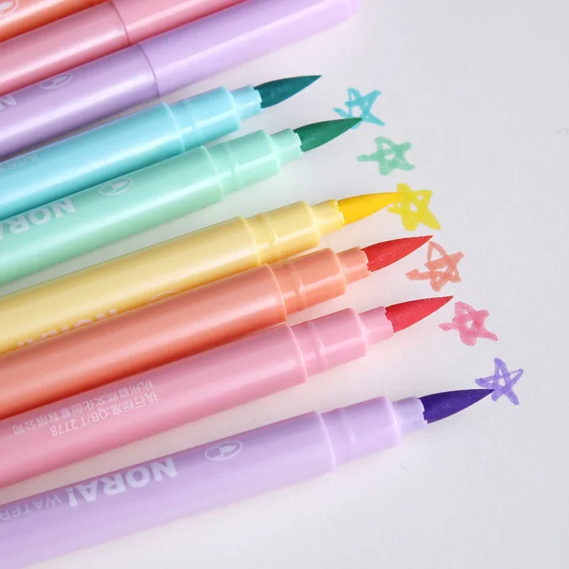 6 sztuk/zestaw zakreślacze pęd – Pastel Highlighter Set Double Ended recenzja i cena