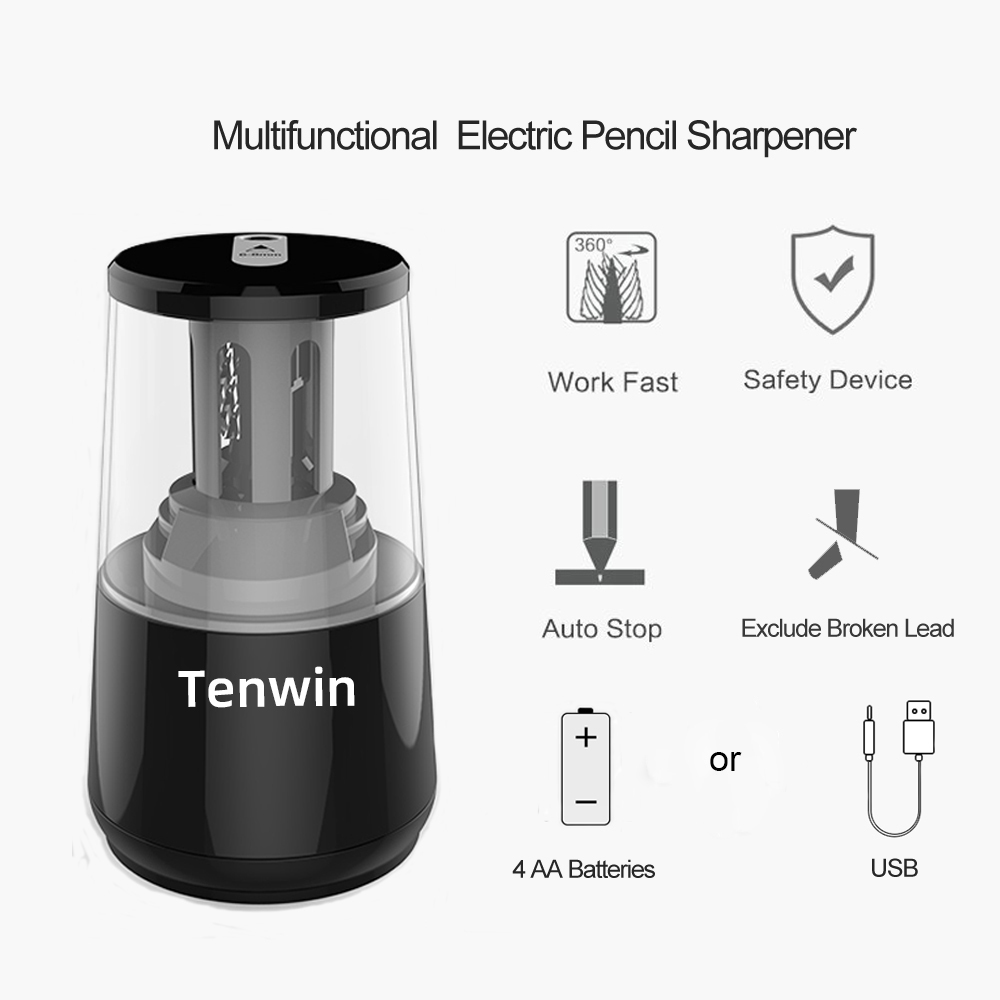 Tenwin piśmiennicze automatycz – Electric Pencil Sharpener Usb recenzja i cena