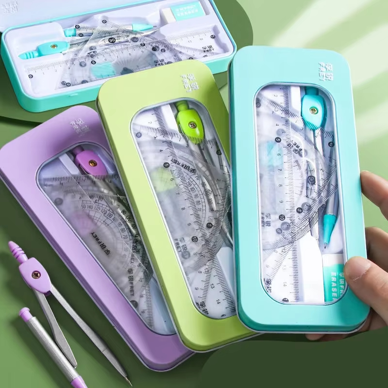 Zestaw do geometrii z metalowy – Math Geometry Set With Compass recenzja i cena
