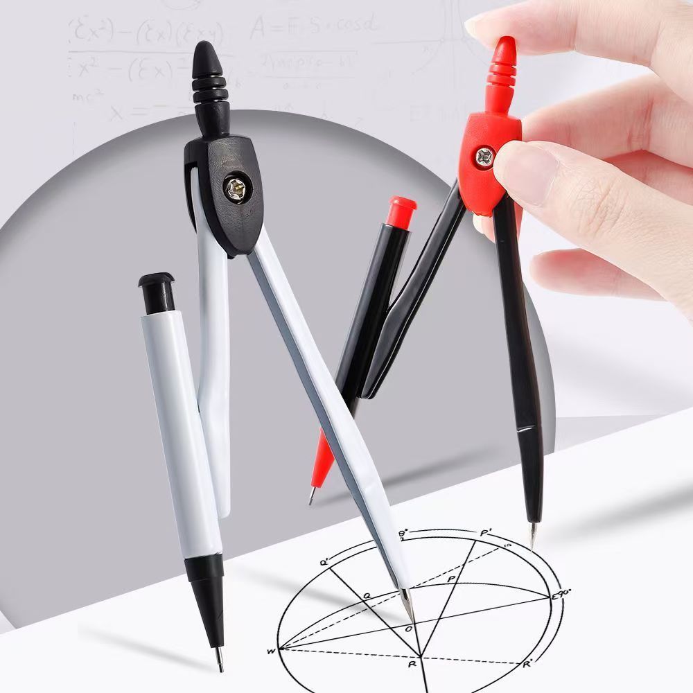 Profesjonalny metalowy kompas  – Math Geometry Set With Compass recenzja i cena
