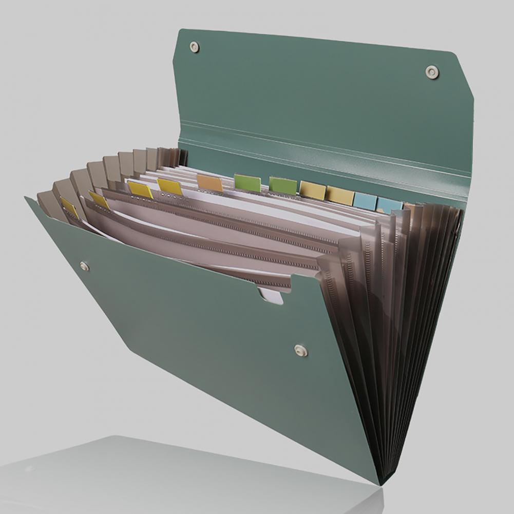 Rozkładany organizer na dokume – Expandable Accordion File Folder 13 Pockets recenzja i cena