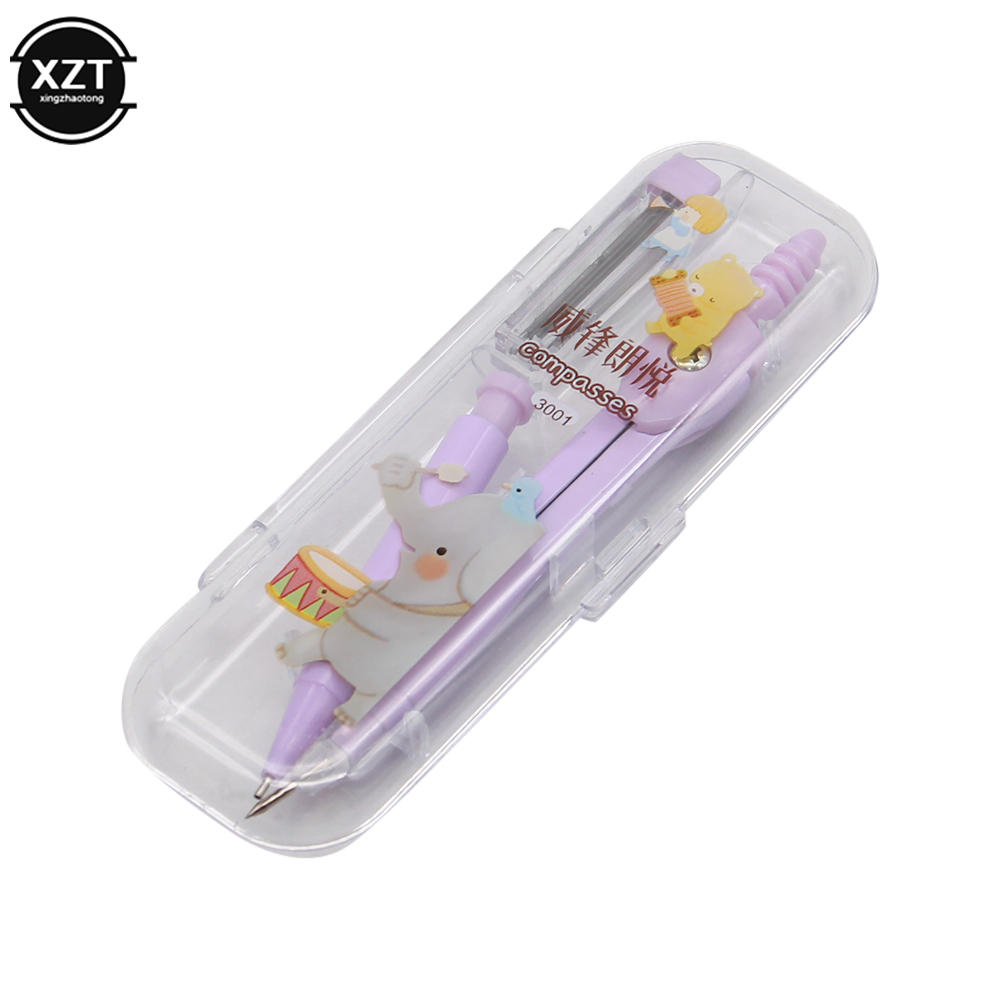 Szkoła kompas ładna dziewczyna – Math Geometry Set With Compass recenzja i cena