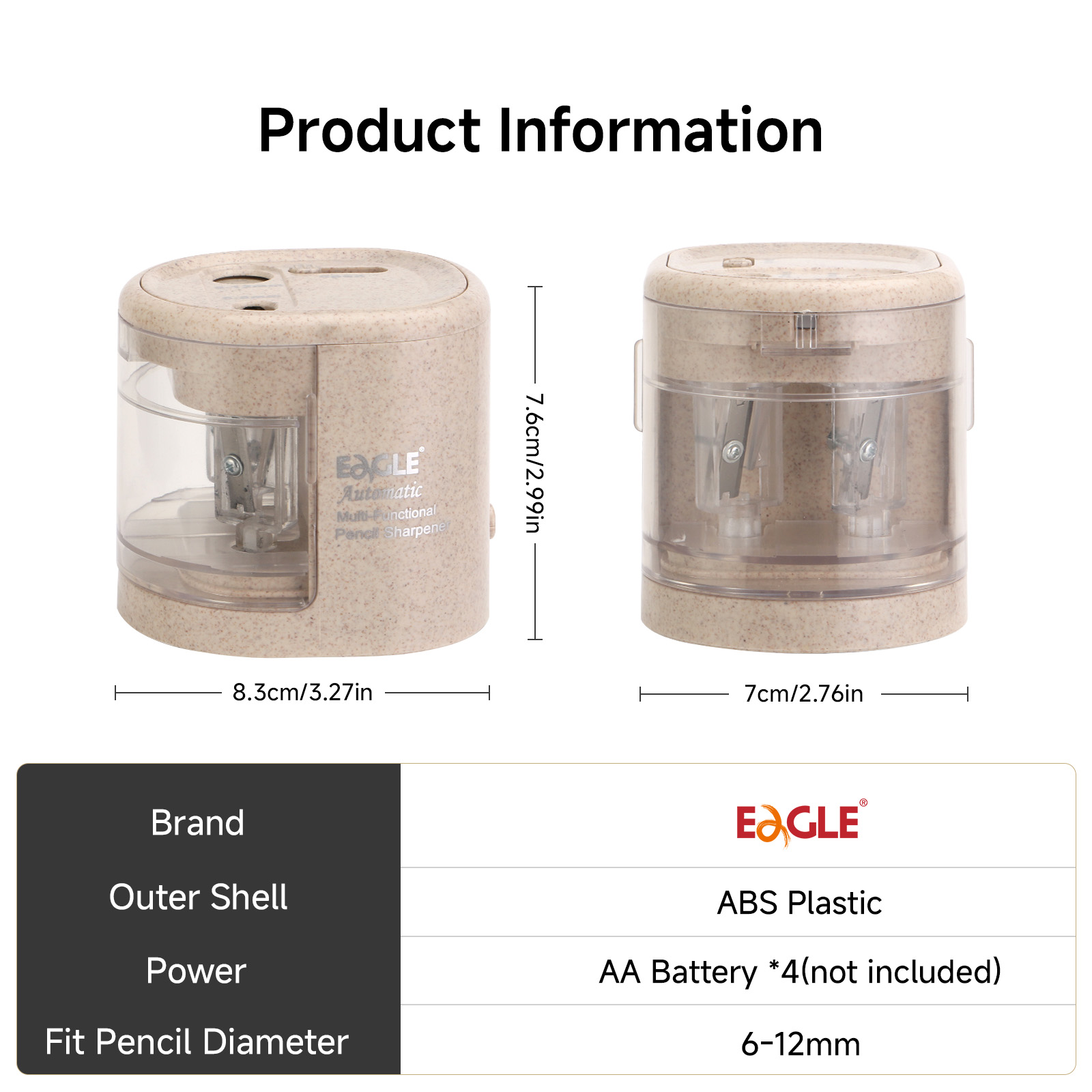 Automatyczna elektryczna tempe – Electric Pencil Sharpener Usb recenzja i cena