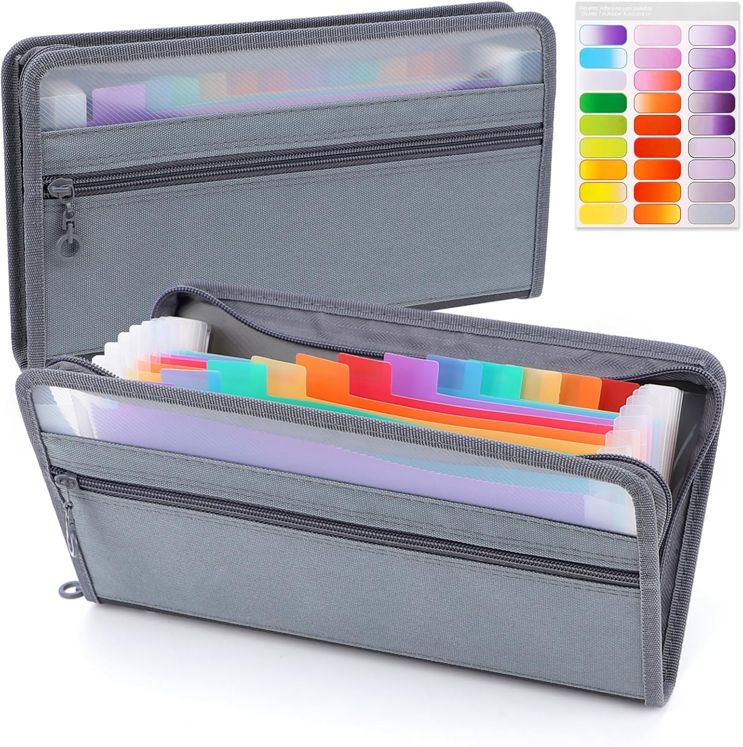 Mały organizer na dokumenty A6 – Expandable Accordion File Folder 13 Pockets recenzja i cena