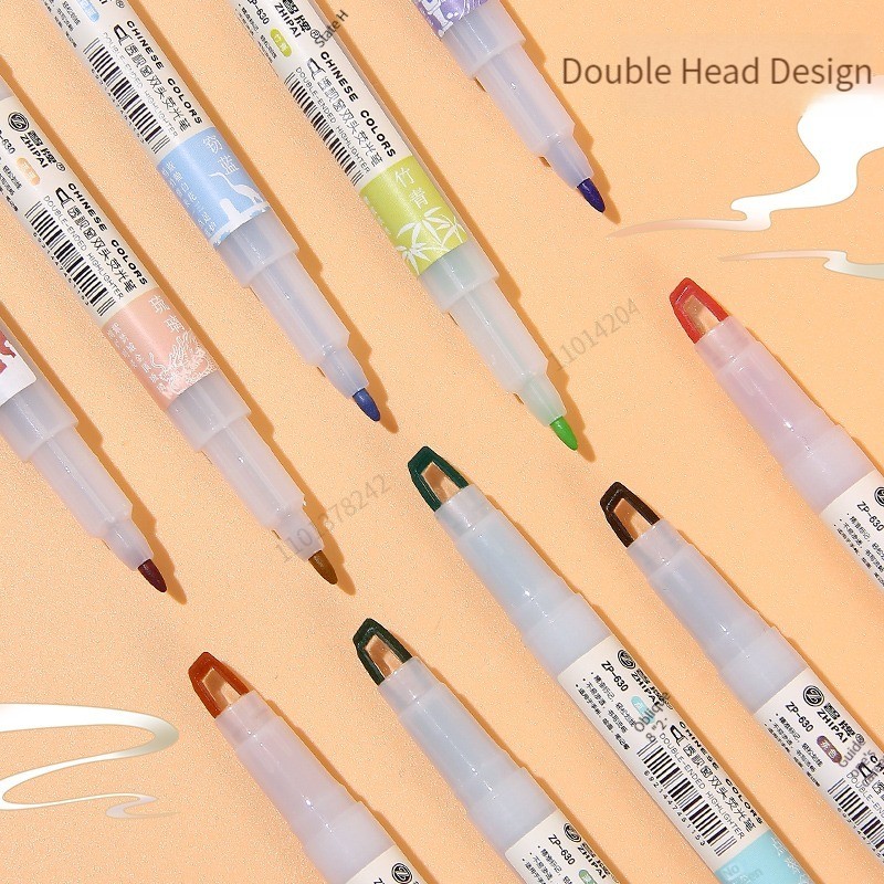 5 sztuk/zestaw podwójna końców – Pastel Highlighter Set Double Ended recenzja i cena
