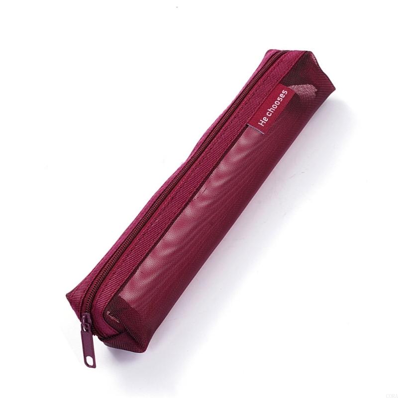 CORA piórnik z przezroczystą s – Clear Mesh Pencil Pouch For Exam recenzja i cena