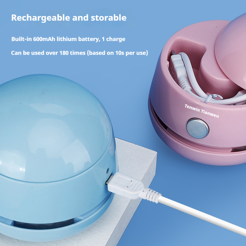 Tenwin Mini Odkurzacz Ręczny B – Mini Desktop Vacuum Cleaner For Eraser Dust recenzja i cena
