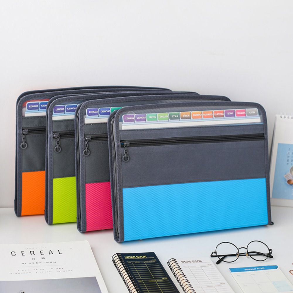 Organizer na dokumenty z PVC,  – Expandable Accordion File Folder 13 Pockets recenzja i cena