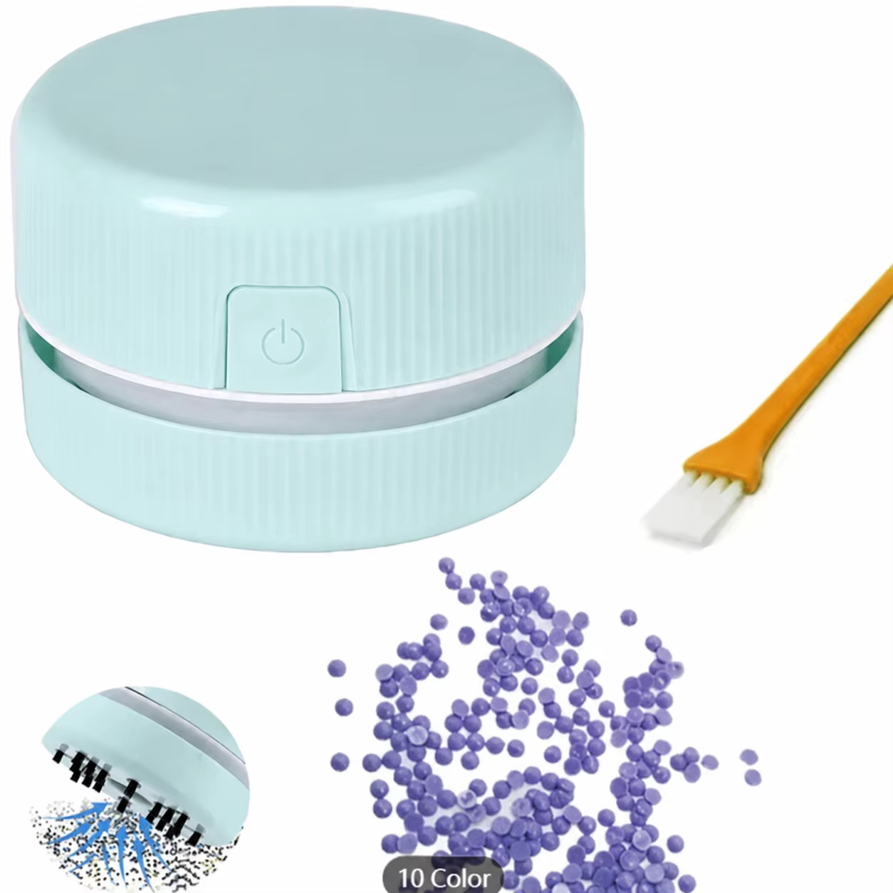 Mini odkurzacz biurkowy, przen – Mini Desktop Vacuum Cleaner For Eraser Dust recenzja i cena