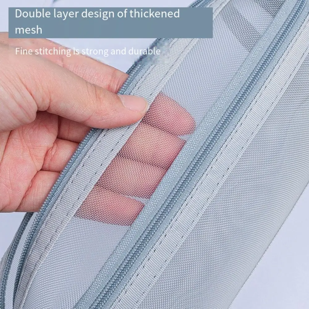 Organizer na długopisy z siatk – Clear Mesh Pencil Pouch For Exam recenzja i cena