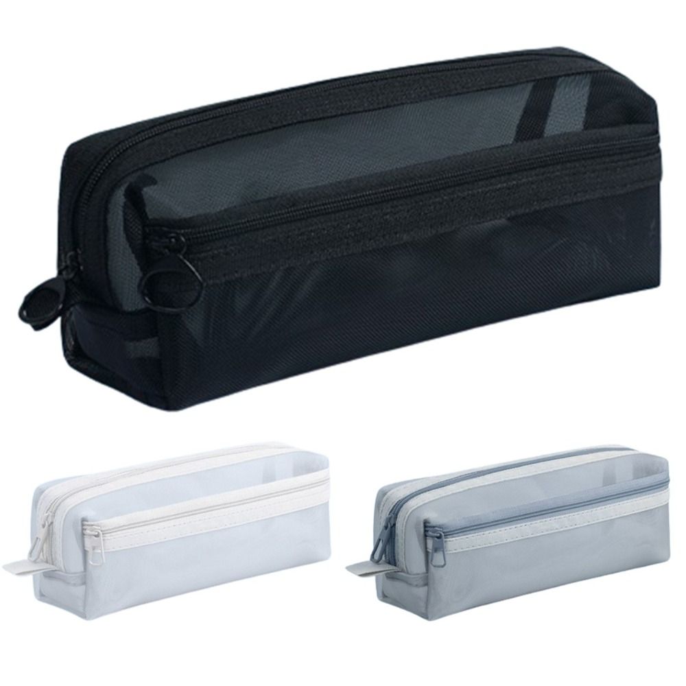 Organizer na długopisy z siatk – Clear Mesh Pencil Pouch For Exam recenzja i cena
