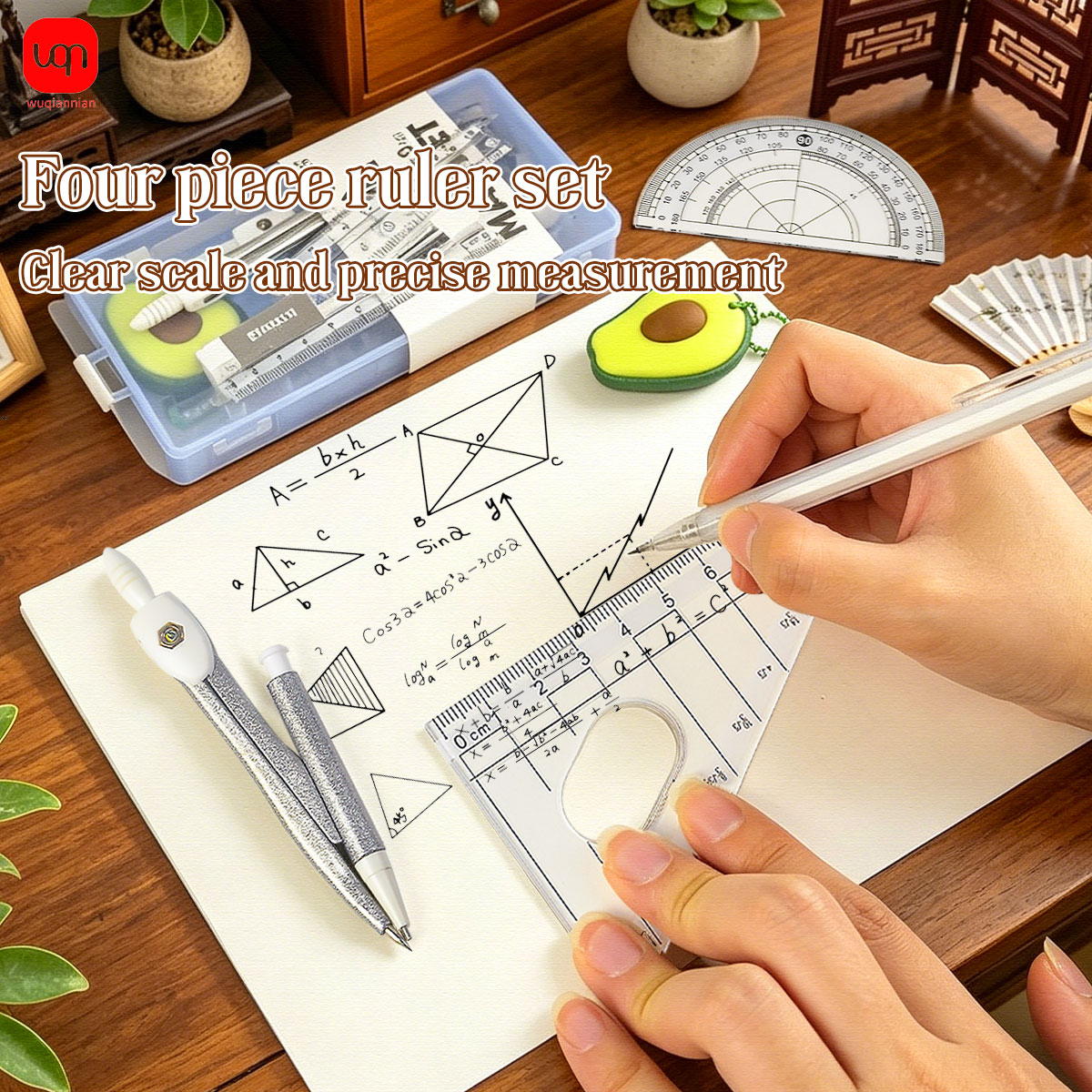 Zestaw matematyczny i geometry – Math Geometry Set With Compass recenzja i cena