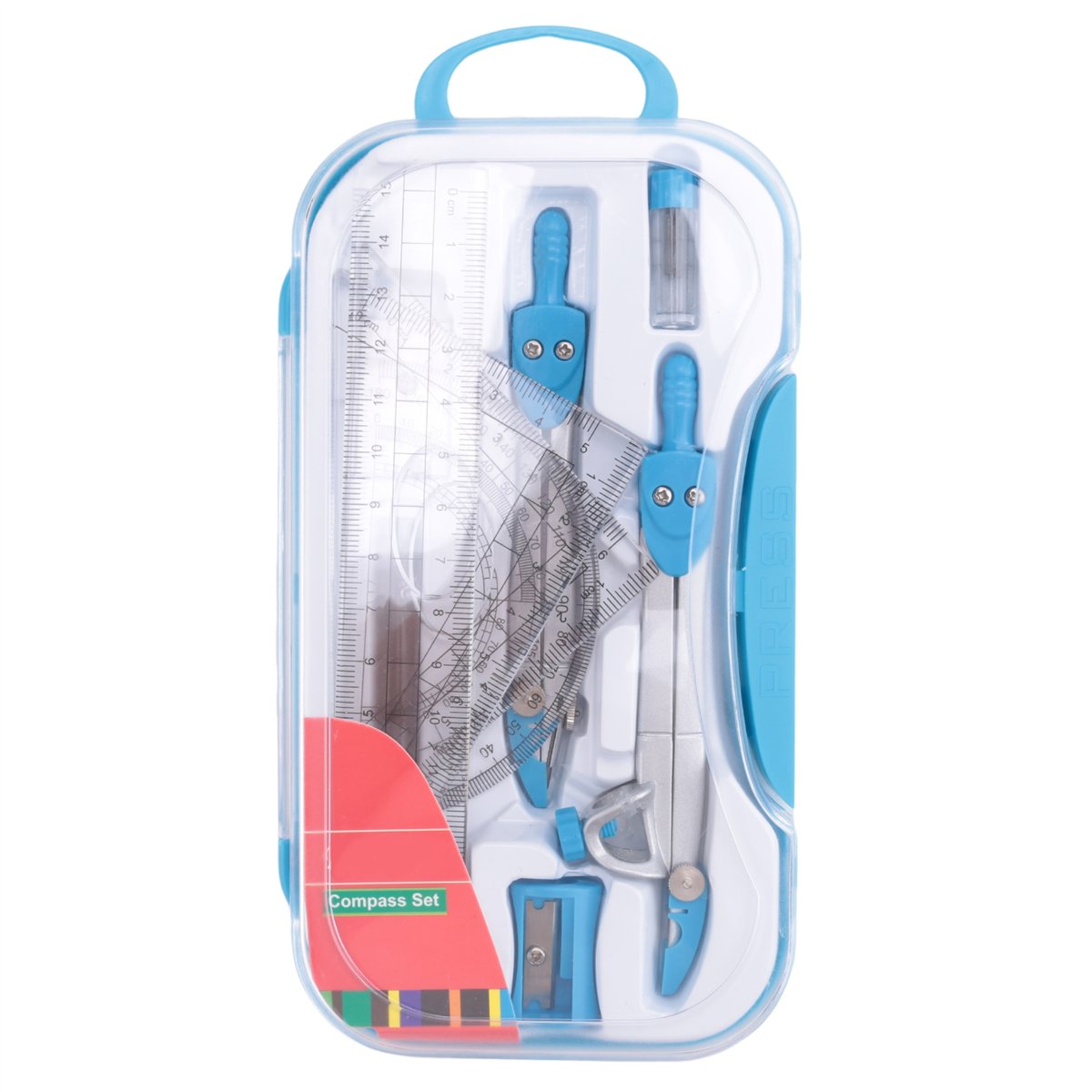 Zestaw Geometryczny MALL, 10 e – Math Geometry Set With Compass recenzja i cena