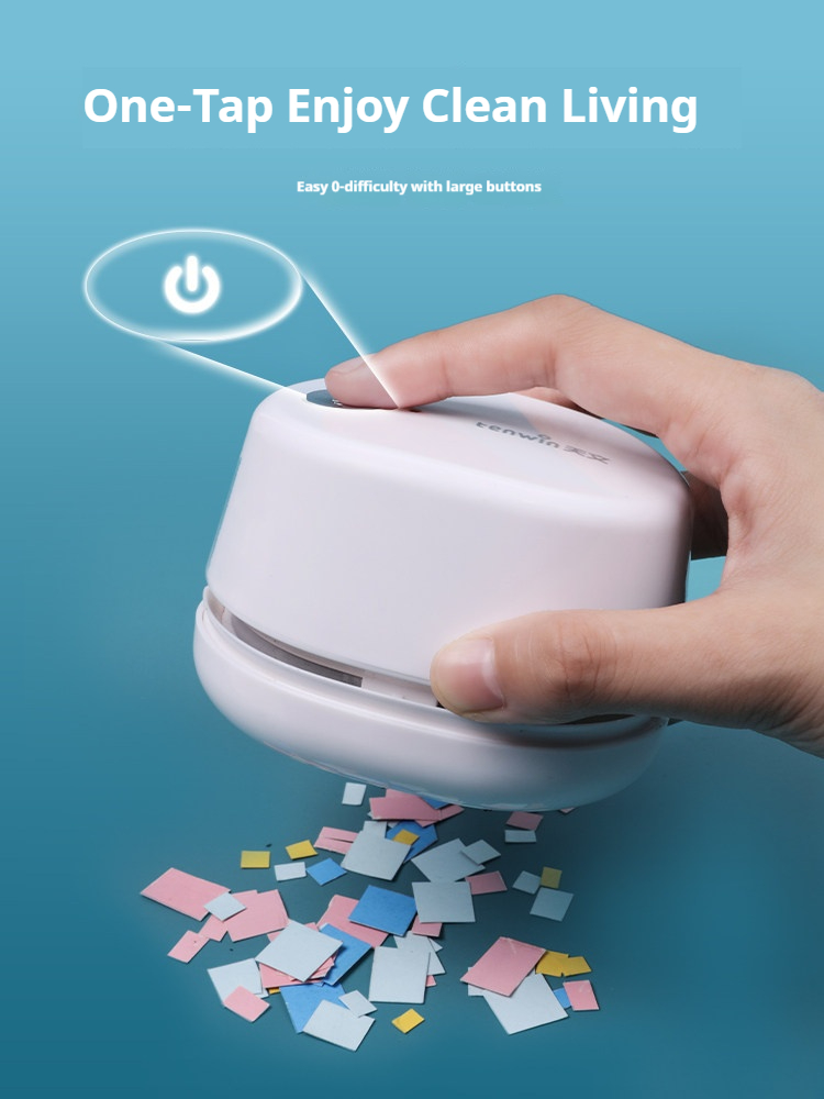 Tenwin Przenośny Mini Odkurzac – Mini Desktop Vacuum Cleaner For Eraser Dust recenzja i cena