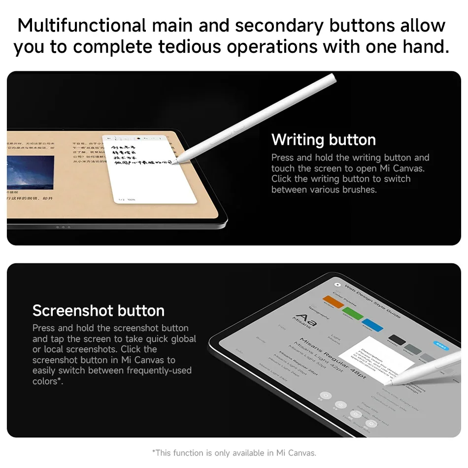 Oryginalny rysik Xiaomi Focus  – Writing Tools recenzja i cena