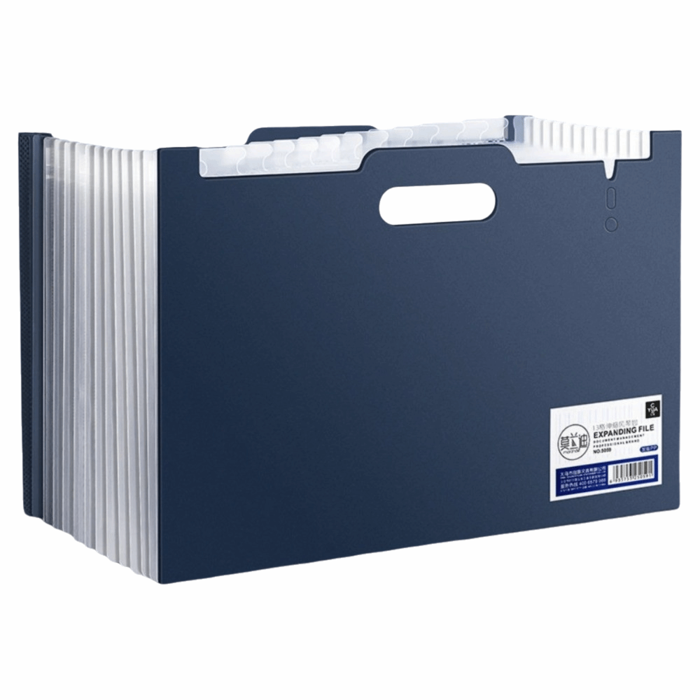 Teczka rozszerzana z 13 przegr – Expandable Accordion File Folder 13 Pockets recenzja i cena