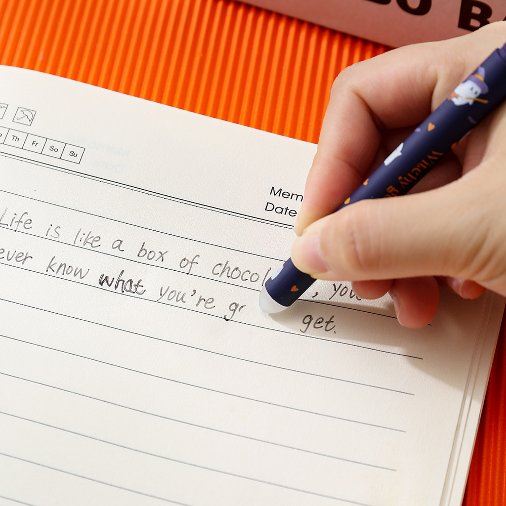 1-6 szt. zmywalnych długopisów – Retractable Eraser Pen Click recenzja i cena