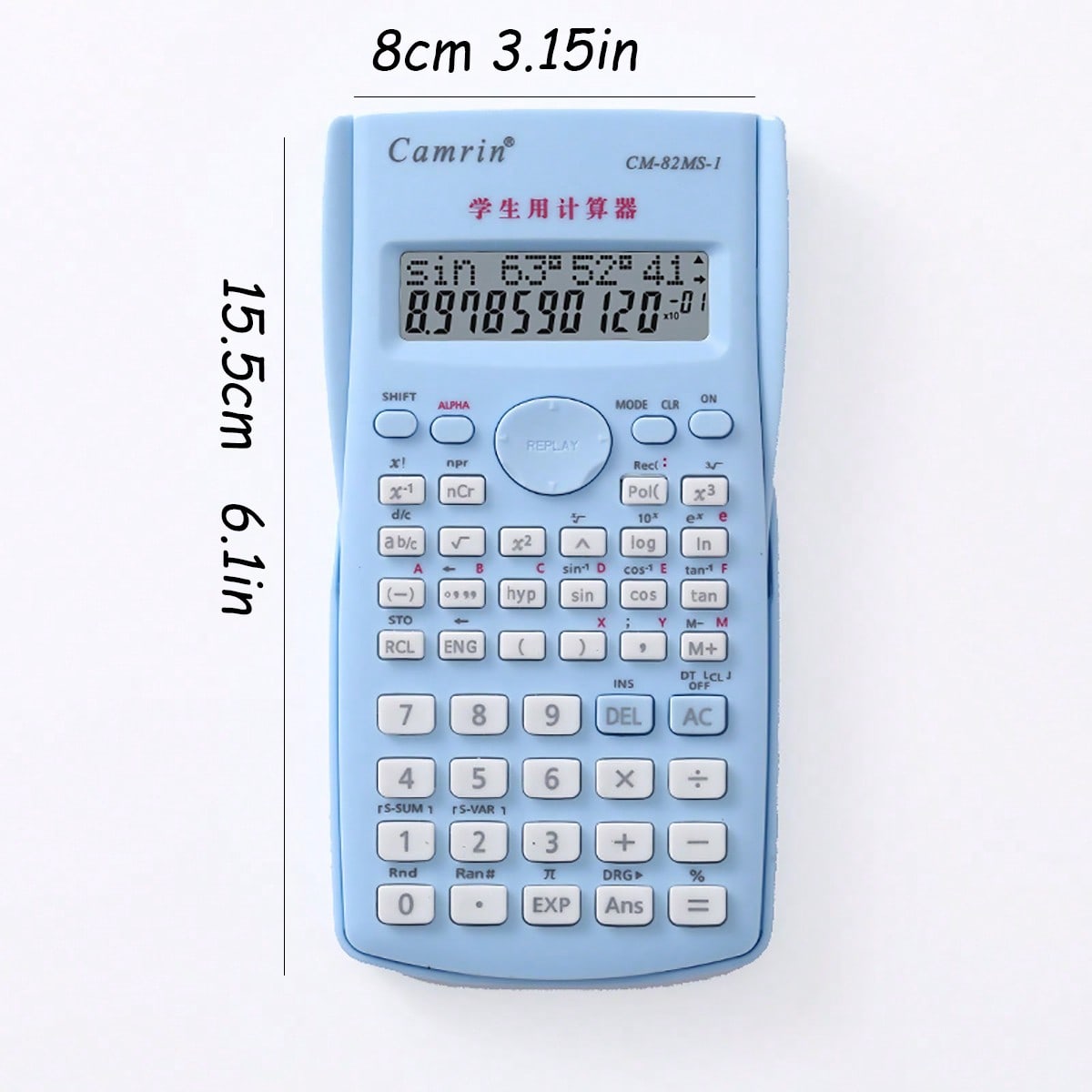 Kalkulator naukowy tonxiyuemu  – Scientific Calculator For Secondary School recenzja i cena