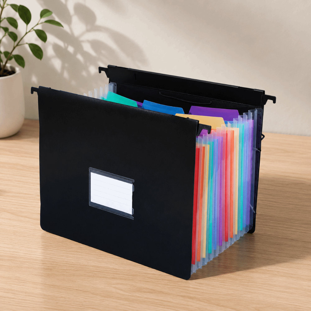 Teczka rozszerzana z 7/13 prze – Expandable Accordion File Folder 13 Pockets recenzja i cena