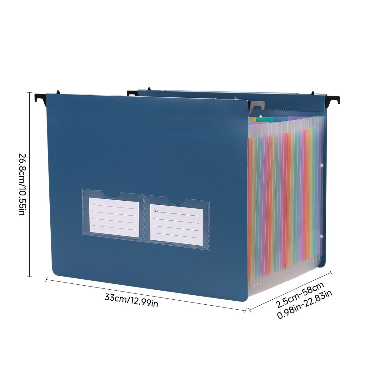 Wiszący segregator harmonijkow – Expandable Accordion File Folder 13 Pockets recenzja i cena