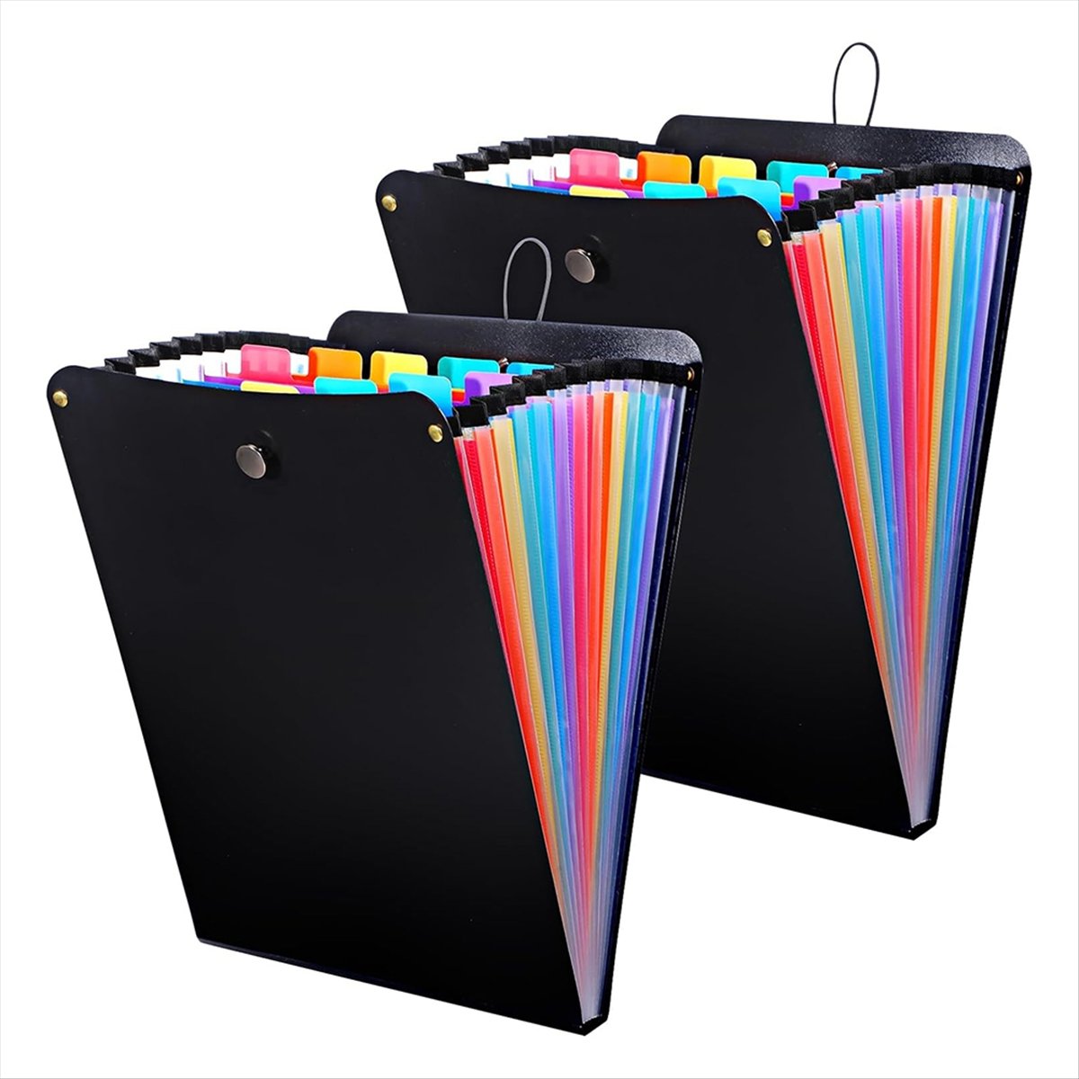 ABPP 2 szt. Rozszerzane teczki – Expandable Accordion File Folder 13 Pockets recenzja i cena