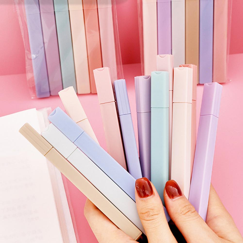 Kolorowe zakreślacze 6 szt. Ze – Pastel Highlighter Set Double Ended recenzja i cena